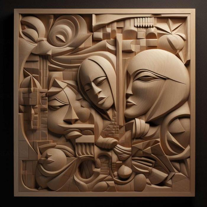 نموذج ثلاثي الأبعاد لآلة CNC 3D Art 